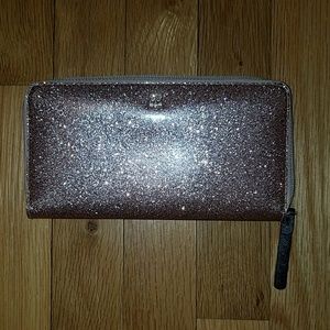 Pink sparkly Kate Spade wallet